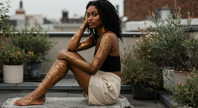 Gold- und Silbertattoos: Wenn deine Haut zum wandelnden Schmuckstück wird