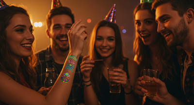 Temporäre Tattoos: Das spaßige und originelle Accessoire für eure JGAs und Geburtstage