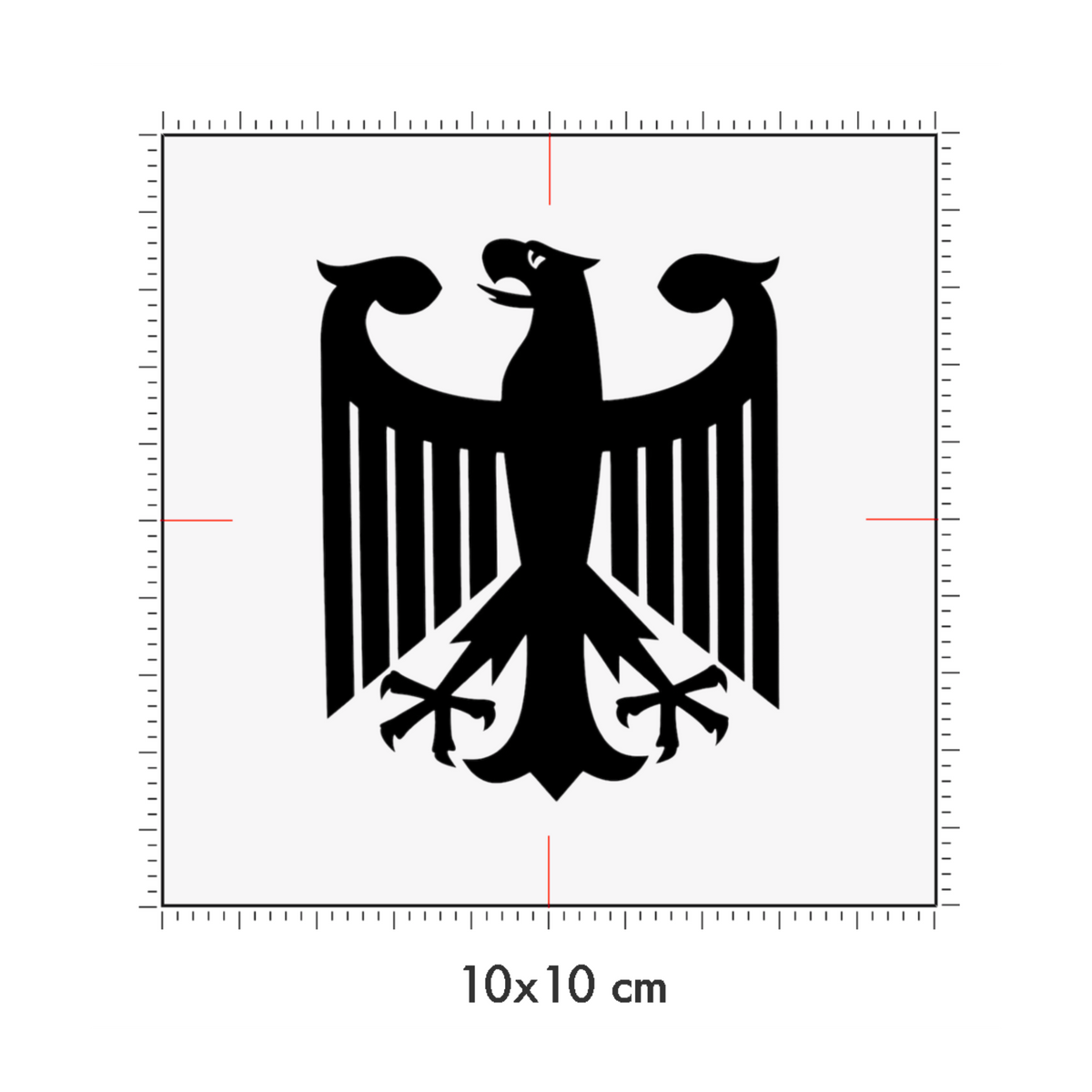 10 x 10 cm