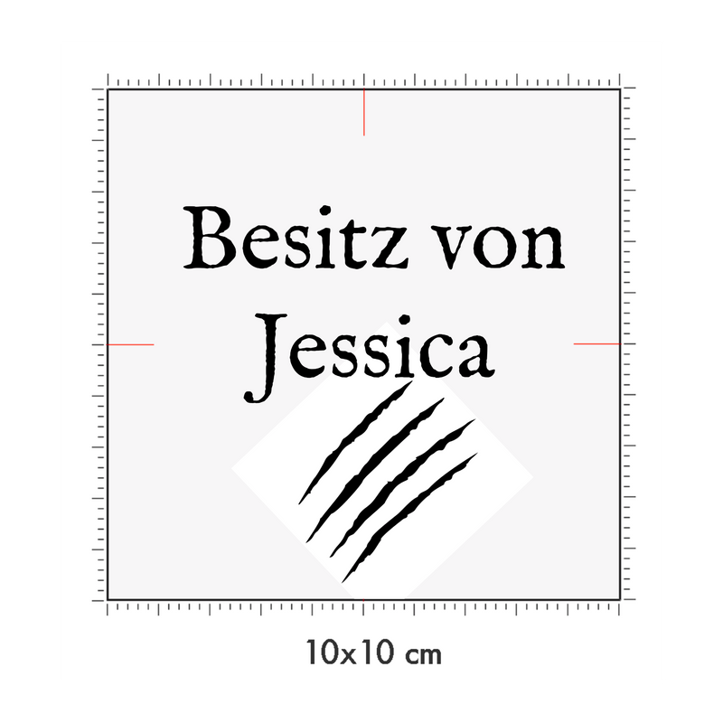 10 x 10 cm