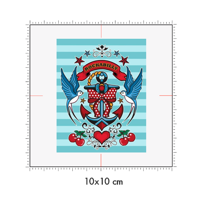10 x 10 cm