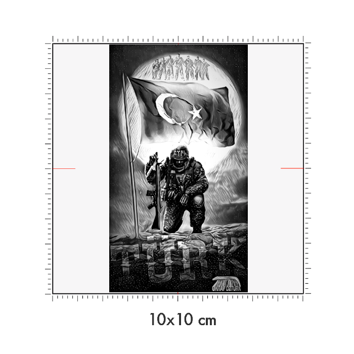 10 x 10 cm