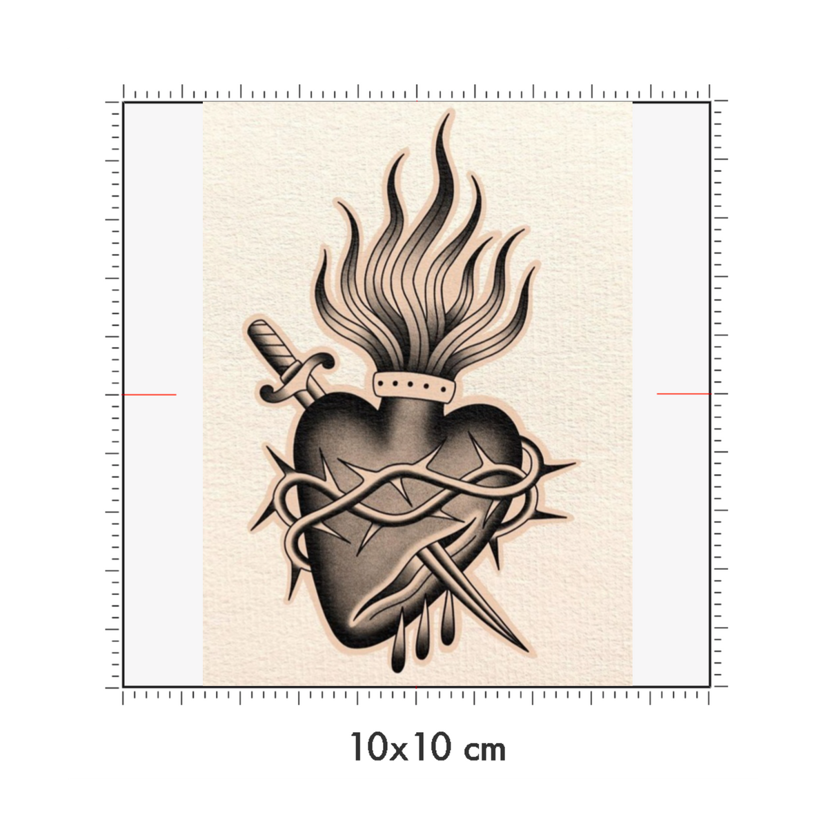 10 x 10 cm