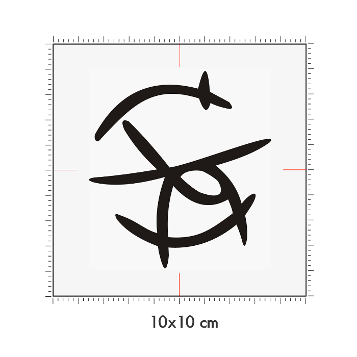 10 x 10 cm