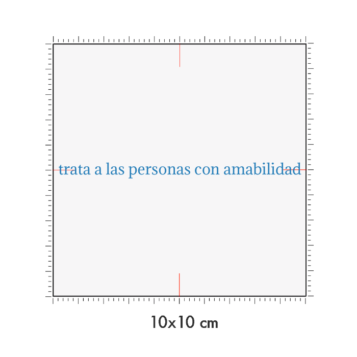 10 x 10 cm