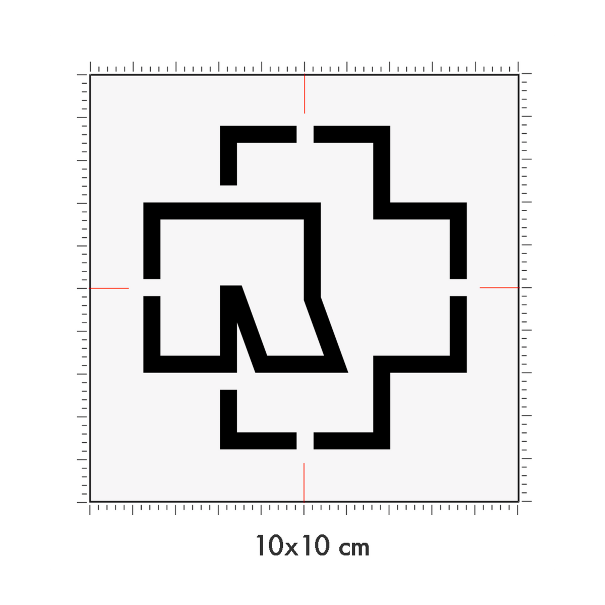 10 x 10 cm