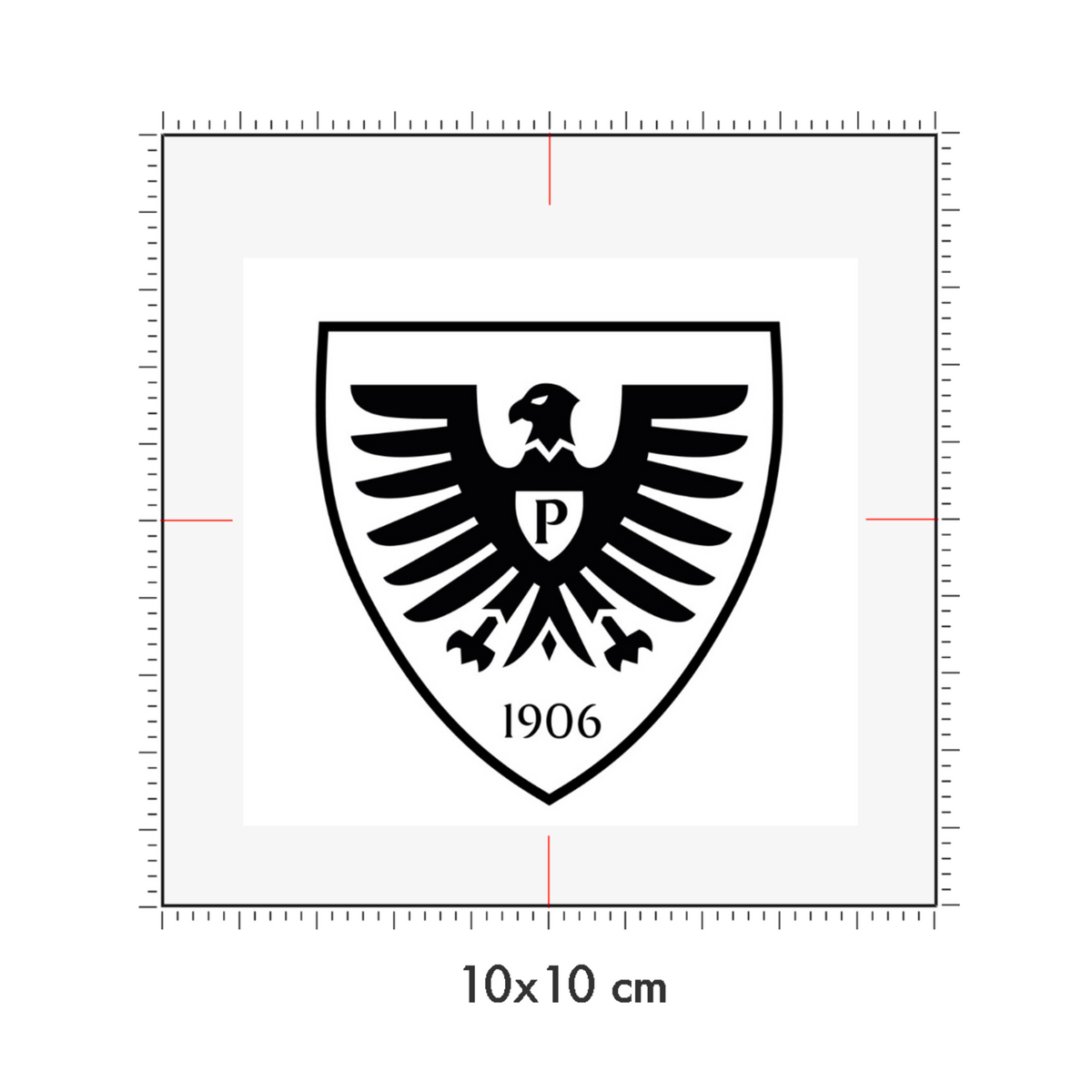 10 x 10 cm