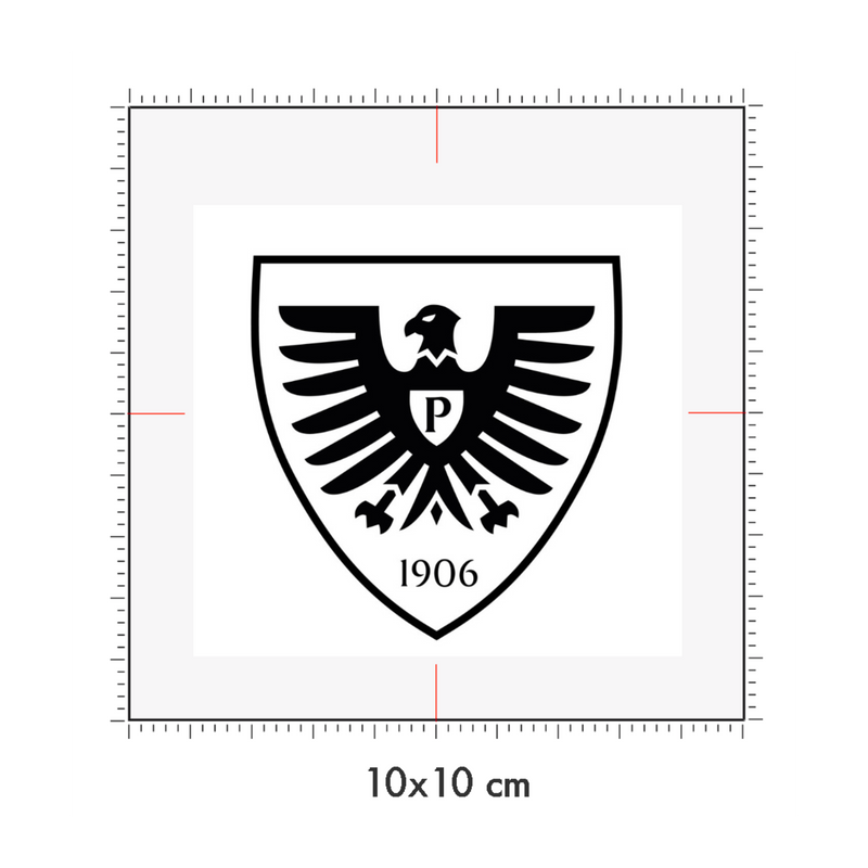10 x 10 cm