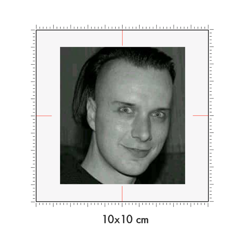 10 x 10 cm