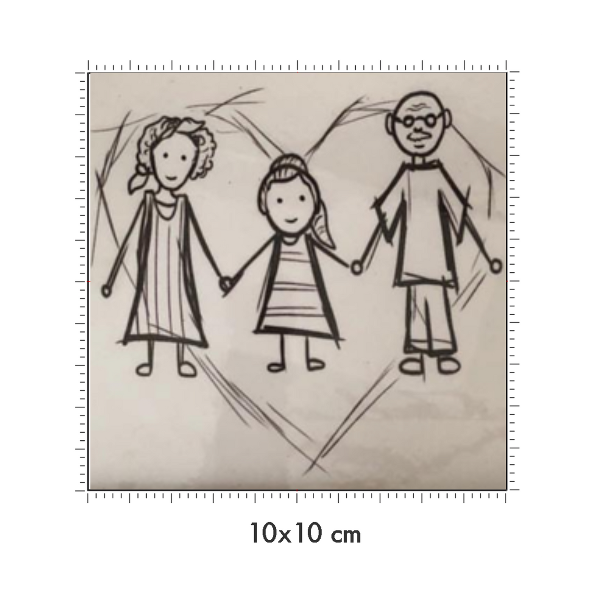 10 x 10 cm