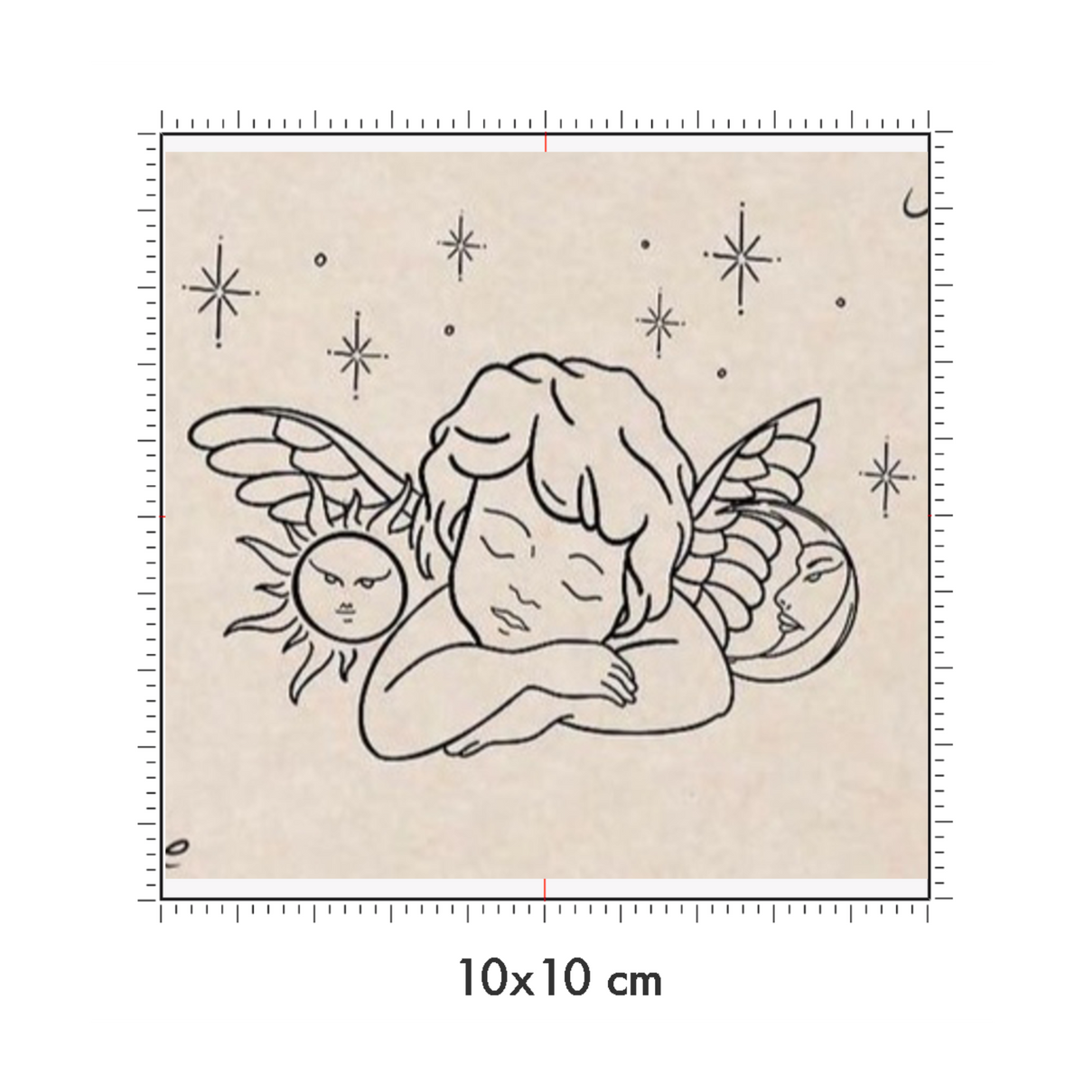 10 x 10 cm