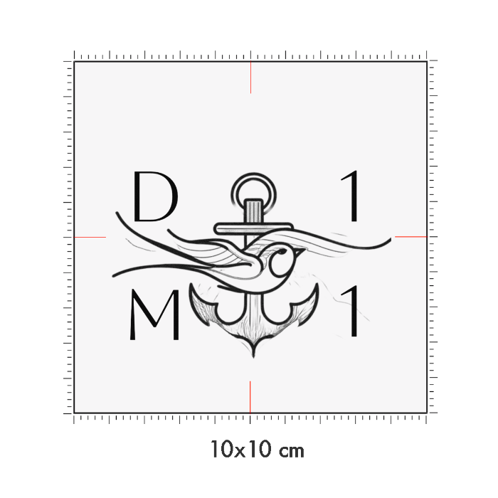 10 x 10 cm