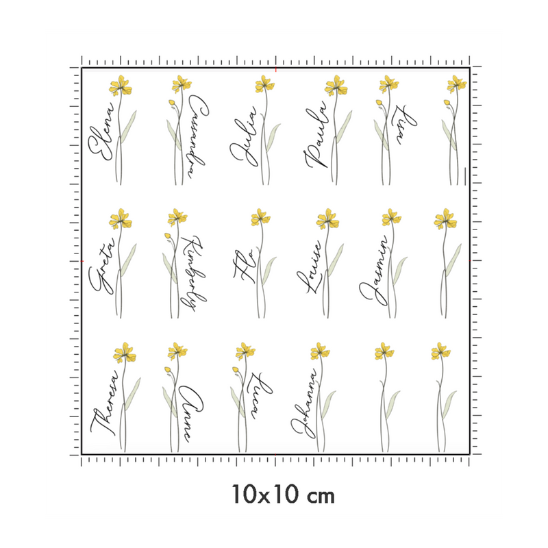 10 x 10 cm