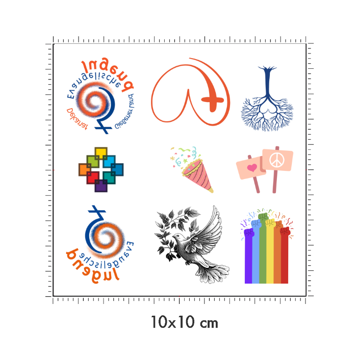 10 x 10 cm
