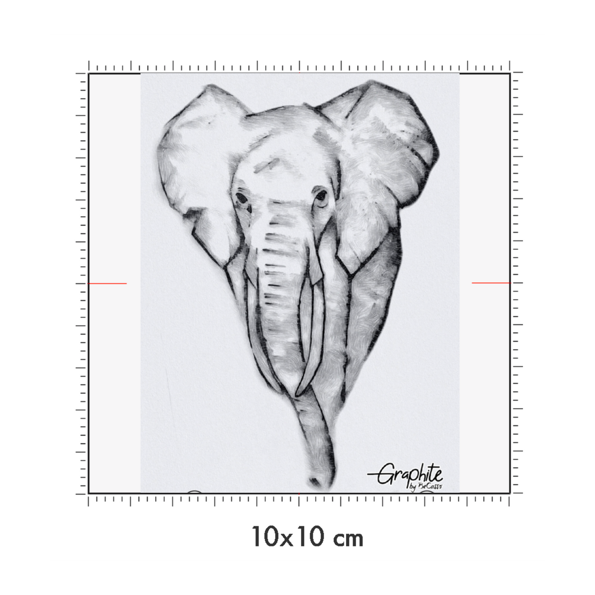 10 x 10 cm