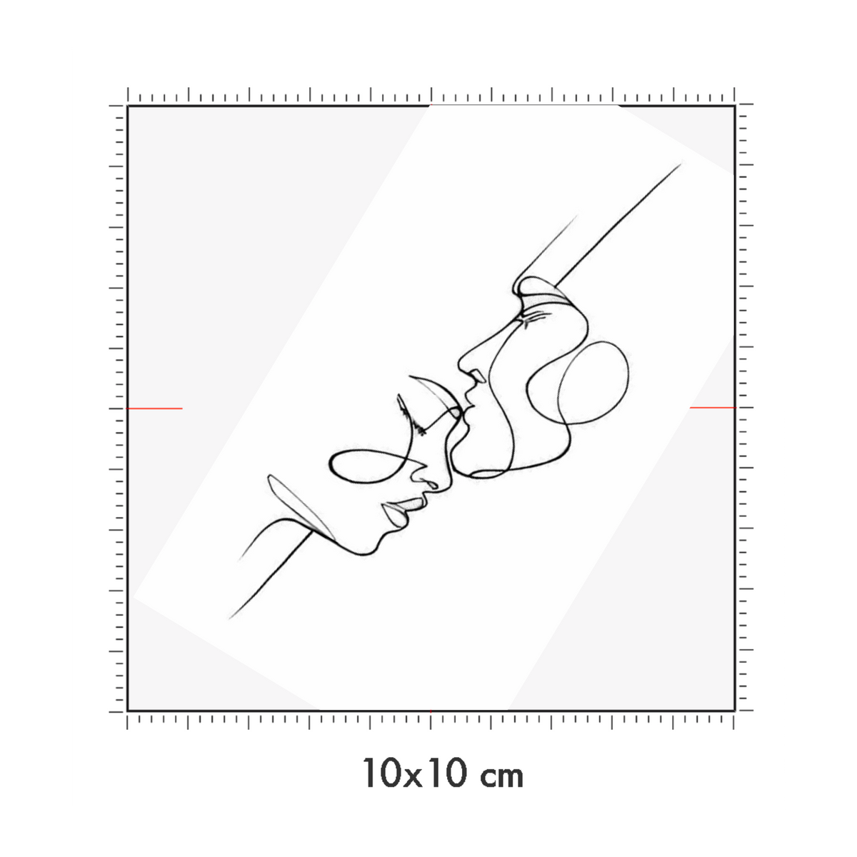 10 x 10 cm