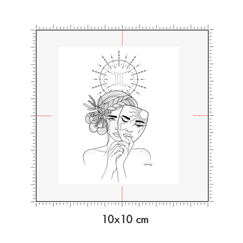 10 x 10 cm