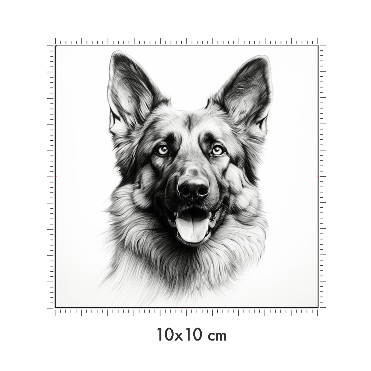 10 x 10 cm