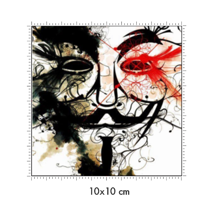 10 x 10 cm