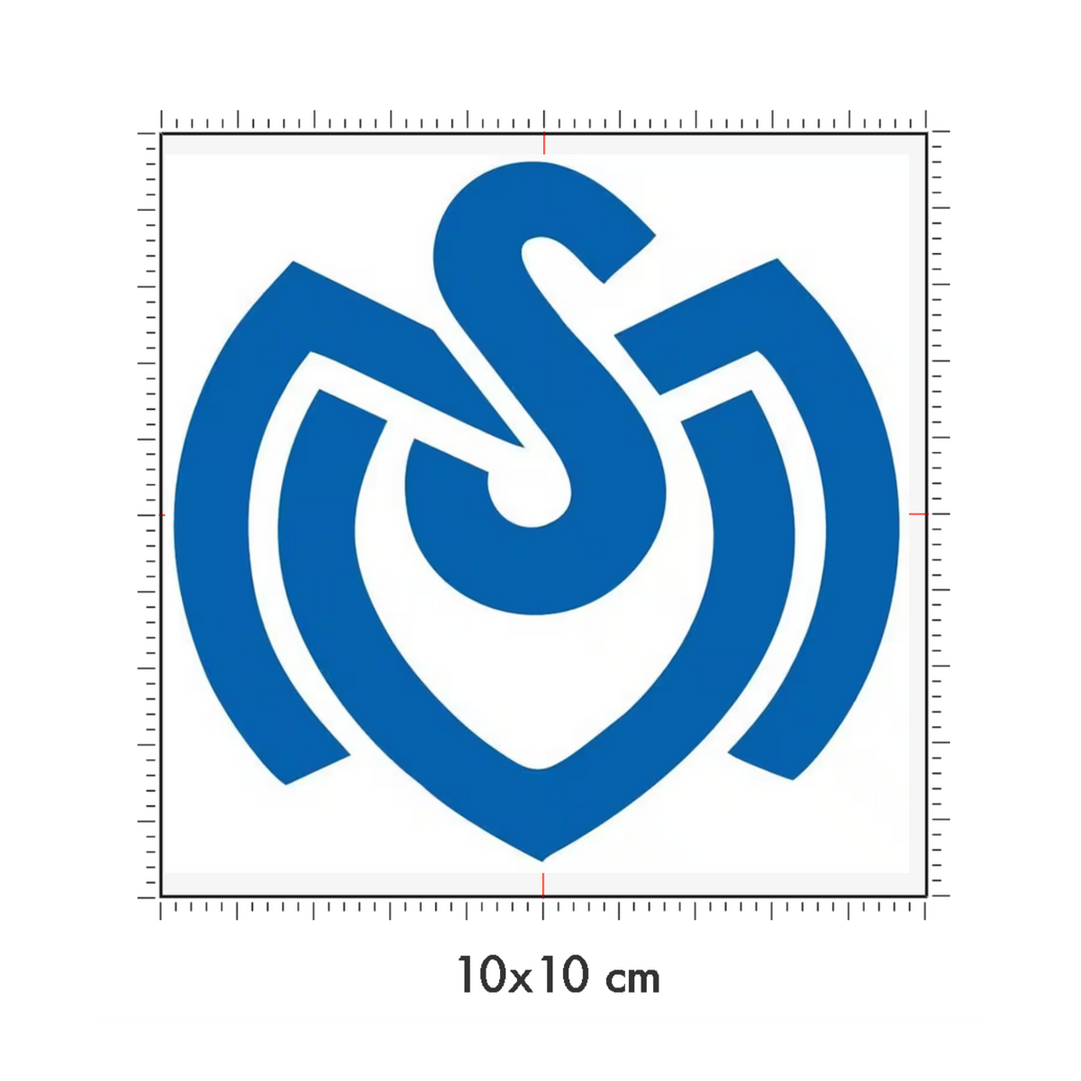 10 x 10 cm