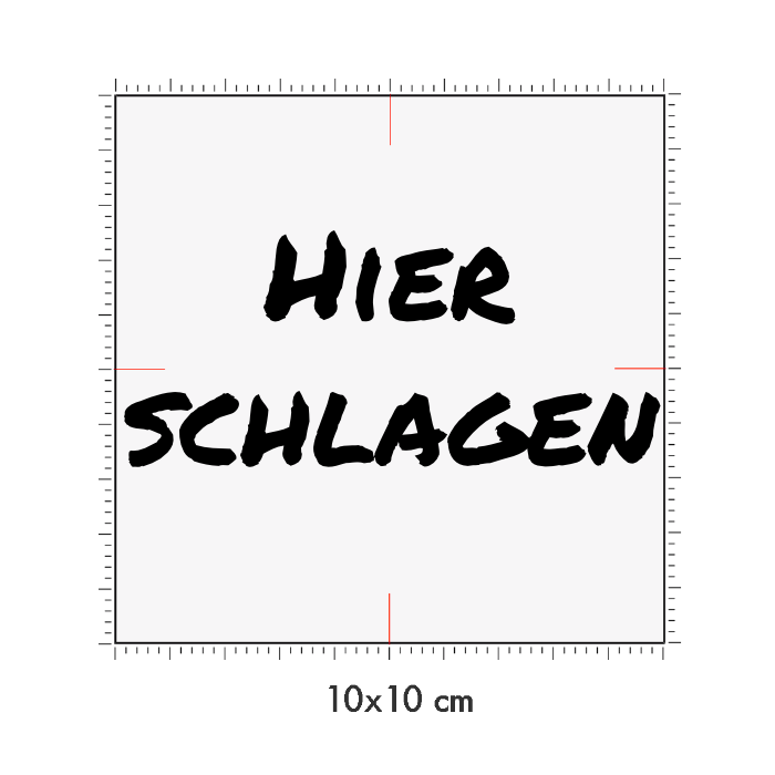 10 x 10 cm