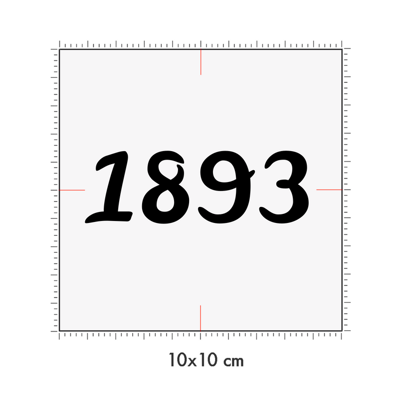 10 x 10 cm