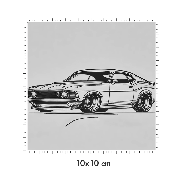 10 x 10 cm