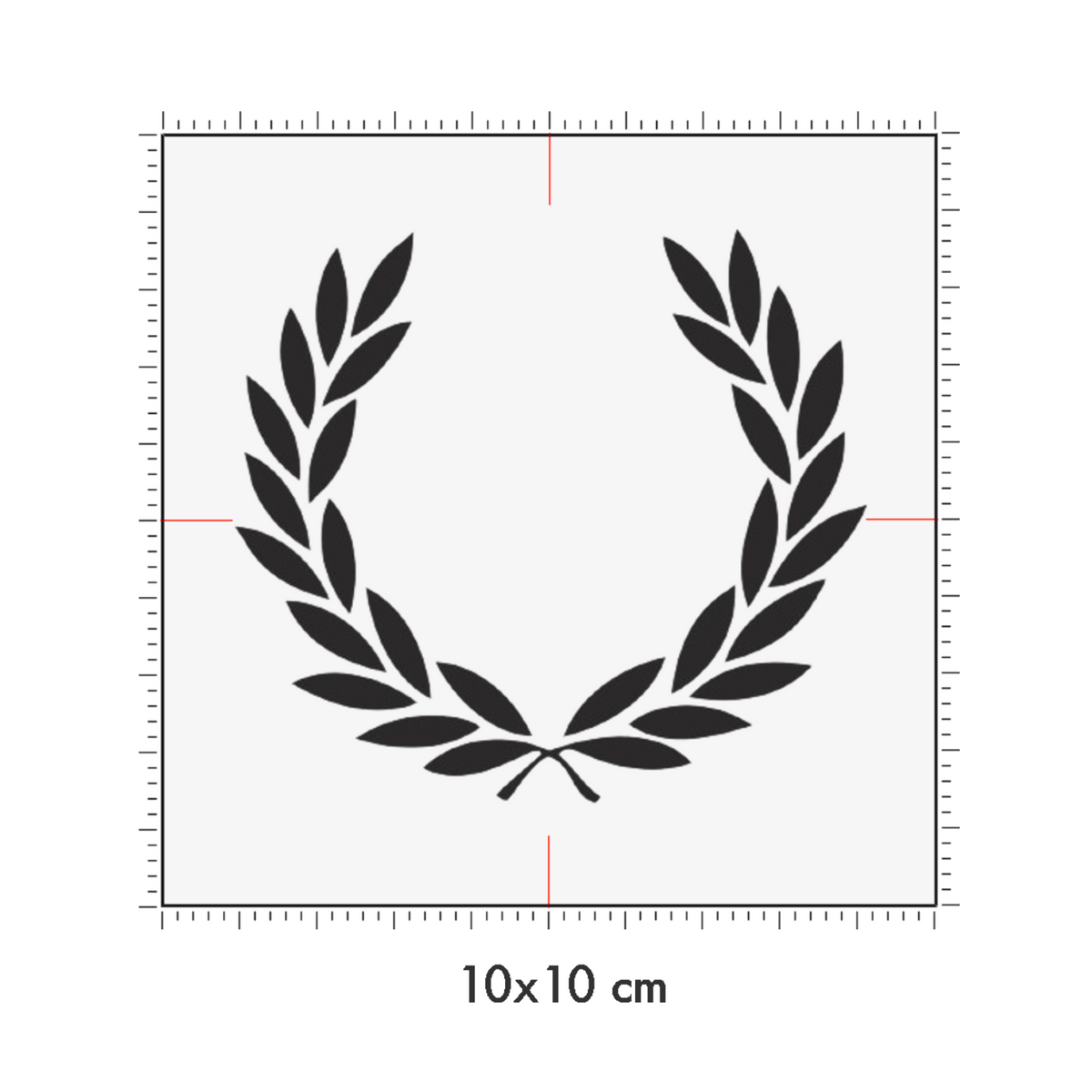 10 x 10 cm