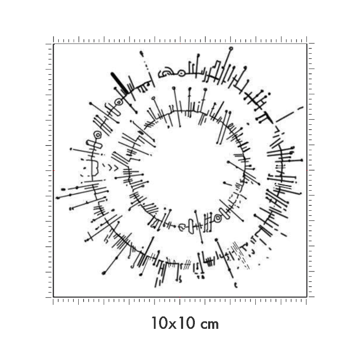 10 x 10 cm
