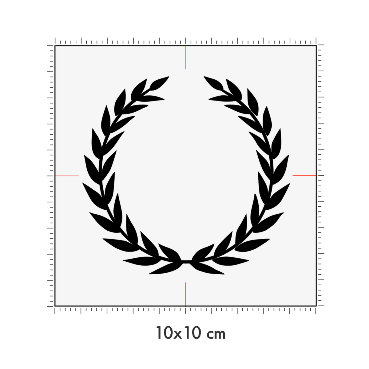 10 x 10 cm