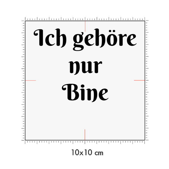 10 x 10 cm