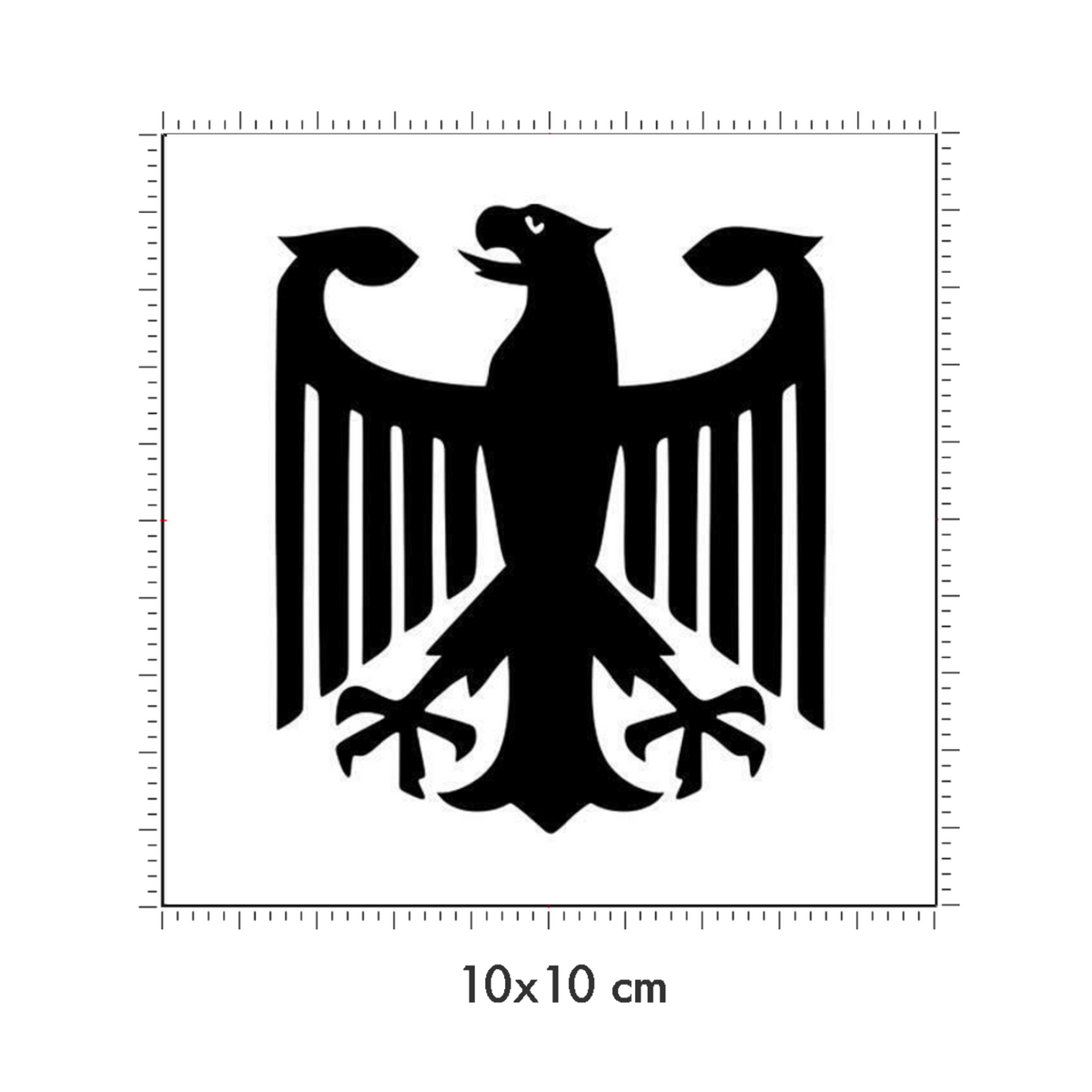 10 x 10 cm