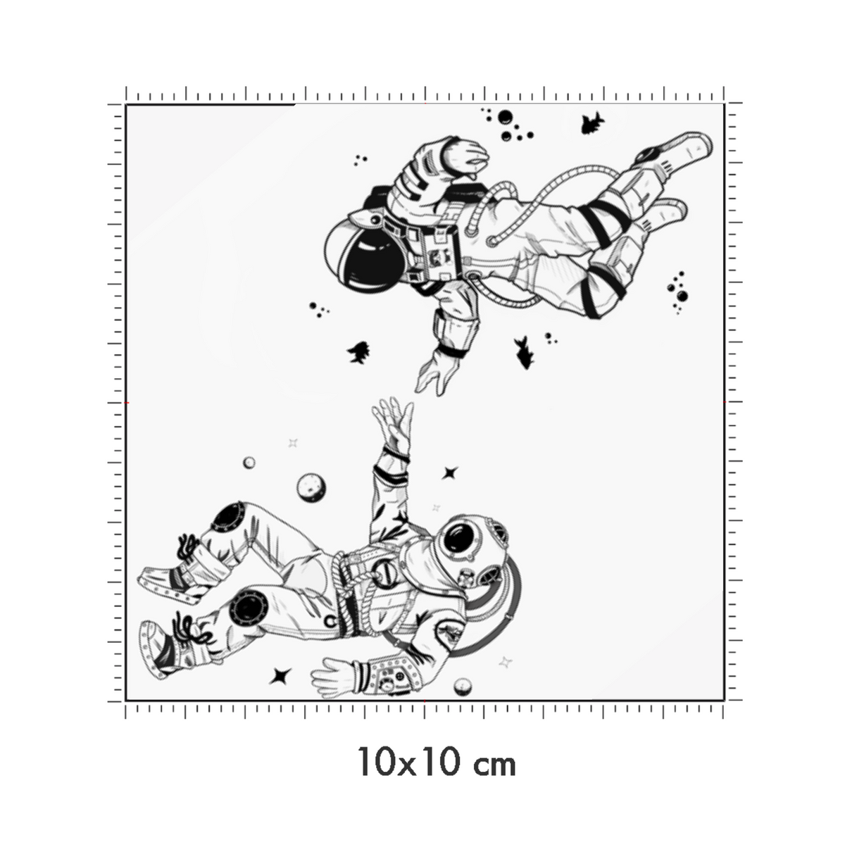 10 x 10 cm