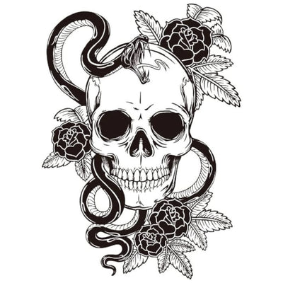 Skull & Snake