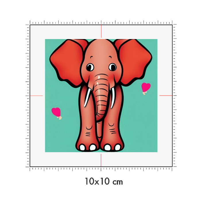 10 x 10 cm