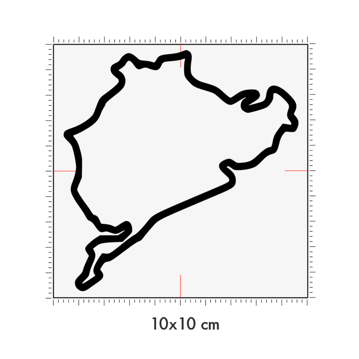 10 x 10 cm