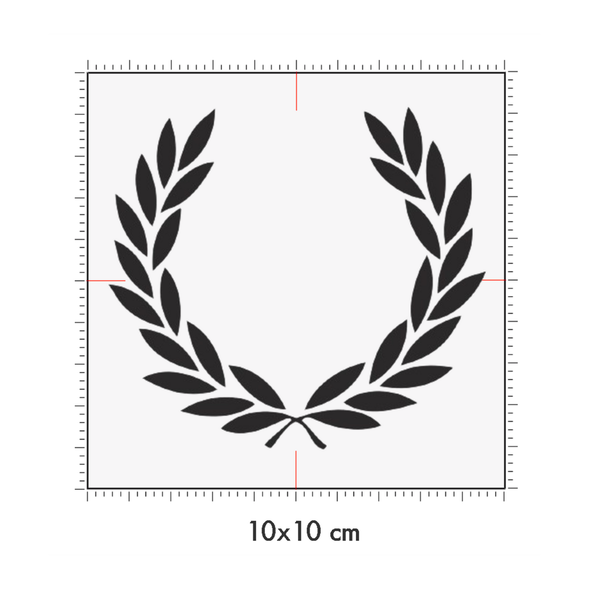 10 x 10 cm
