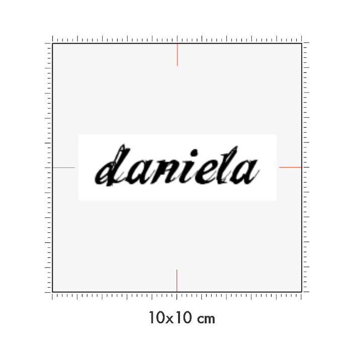 10 x 10 cm