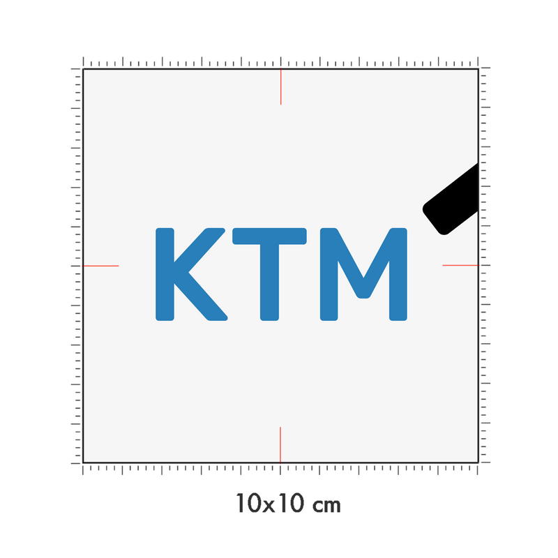 10 x 10 cm