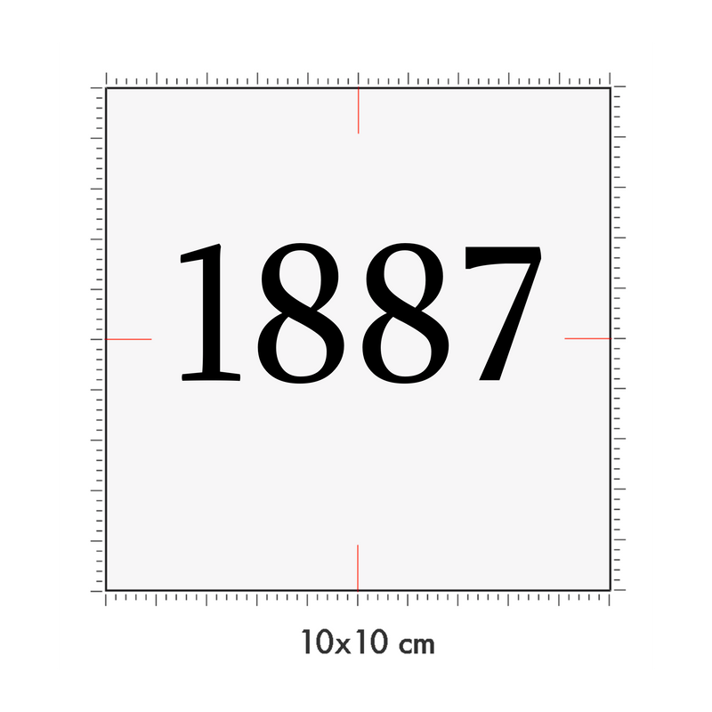 10 x 10 cm