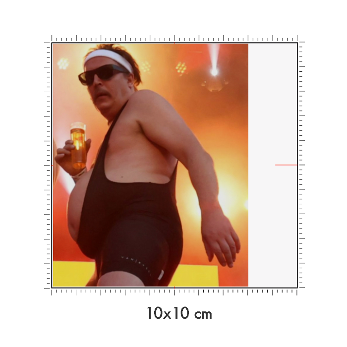 10 x 10 cm