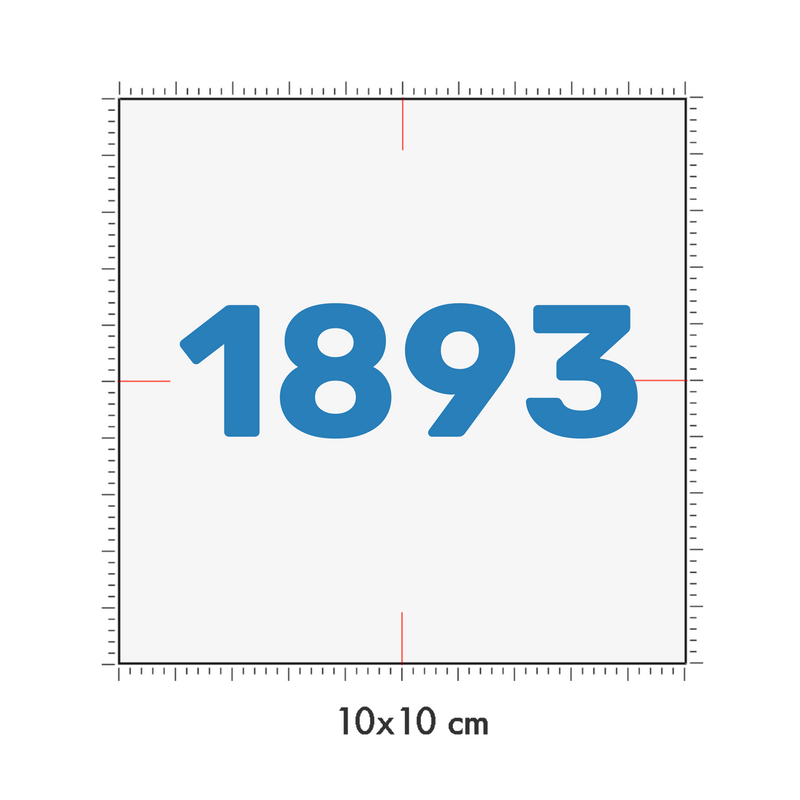 10 x 10 cm