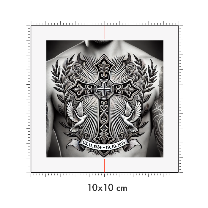 10 x 10 cm