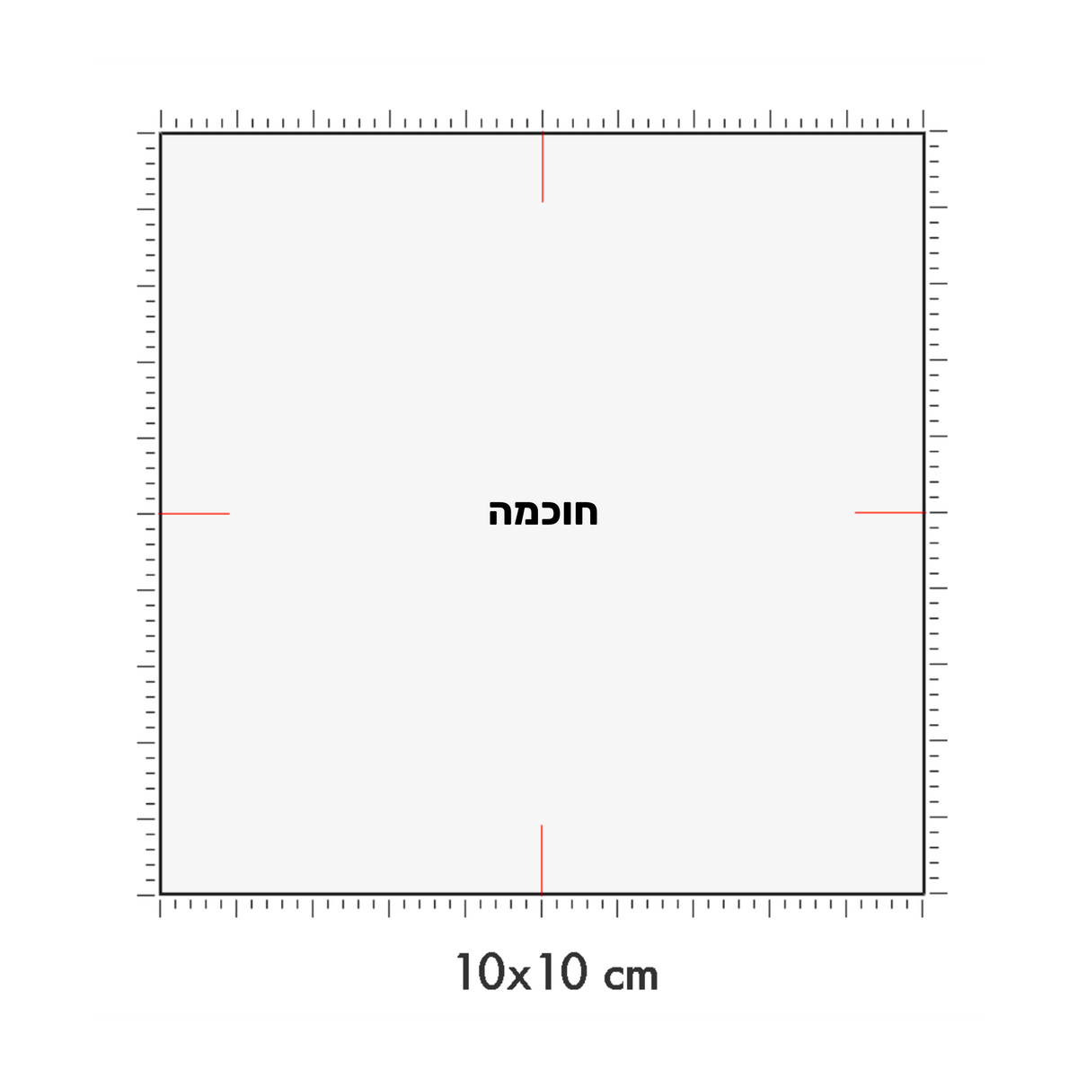 10 x 10 cm