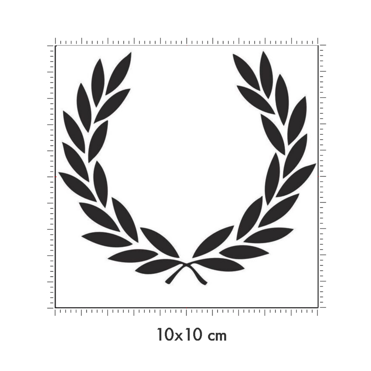 10 x 10 cm
