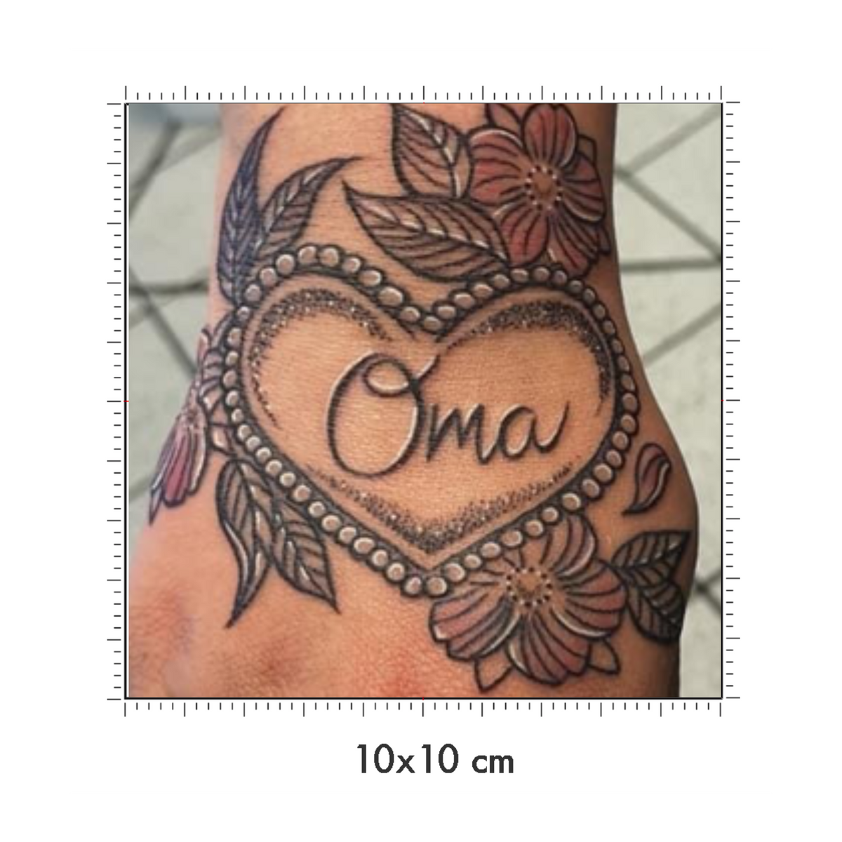 10 x 10 cm