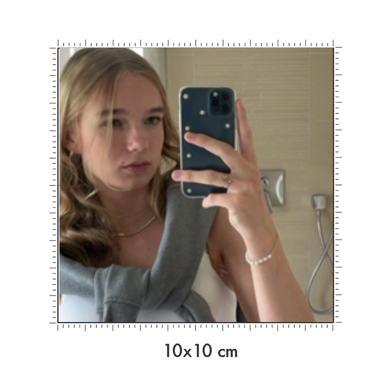 10 x 10 cm