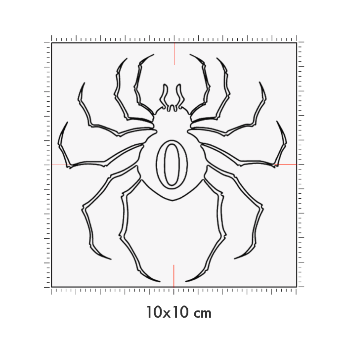 10 x 10 cm
