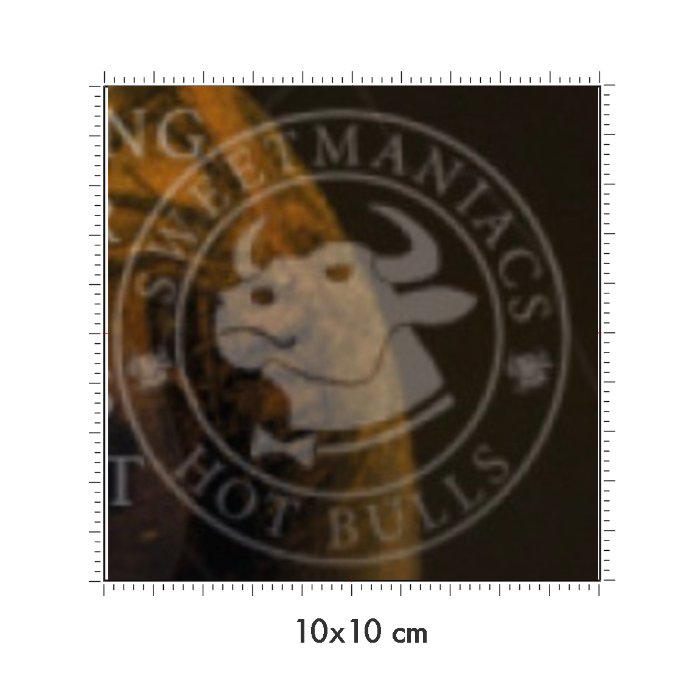 10 x 10 cm