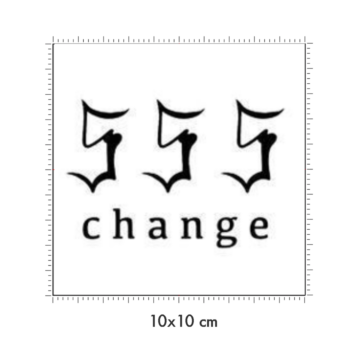 10 x 10 cm